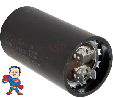 Hot Tub Pump Motor, Start Capacitor, 64-77 MFD, 250v, 1-7/16" x 2-3/4"