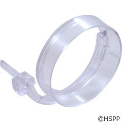 Clip Ring, BWG/Pentair Luxury Jet, w/Spacer, Clear