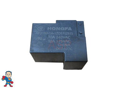 Relay, Closed Style, T-90 Type, 12vdc, Coil, 30 Amp