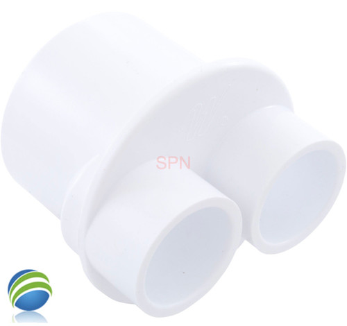 Transition Style Manifold, 3/4" Slip, 2 Port, 1-1/2" Slip