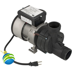 Garden Tub Pump, Bath, Vico Power WOW, 1.0hp, 115v, w/Air Sw. & Cord