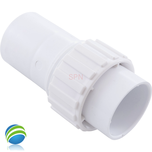 Check Valve, Spring, 1-1/2"s x 1-1/2"Union, 1/4 lb