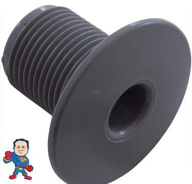 Jet Internal, Hydroair, 1-1/2" Face Diameter, Gray, Bullet, Fixed, Ozone