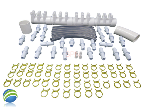 Manifold Hot Tub Spa Part 24 3/4" Outlets with Coupler Kit Video How To