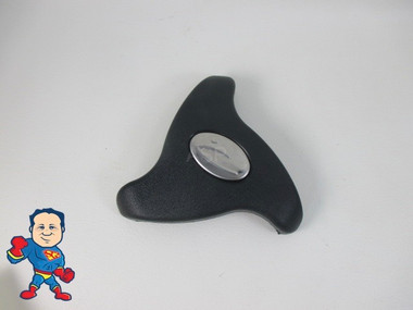 Dynasty Black 1" Waterfall or Neck Jet Diverter Valve Star Handle