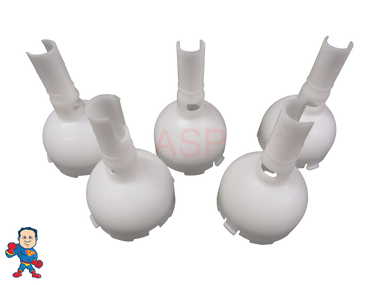 Set of (5) 5" Jet Pentair Diffuser Cyclone Series Hot Tub Spa Video How To Part