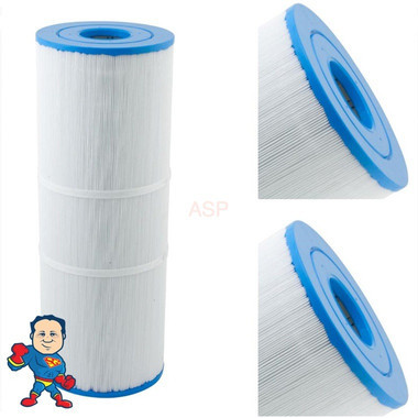 Filter 17 13/16" Tall x 6-9/16" with 2 3/8" Hole on Top and Bottom 100sqft Four Winds Swim Spa H2O