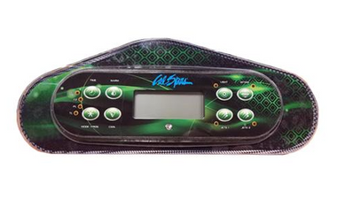 Cal Spa, Genesis, 7000, 9800, Cal Spa Retrofit Topside,  Molex Plug, (2) Pumps, Blower, Light, Temp Up & Down, Time, Mode/Prog