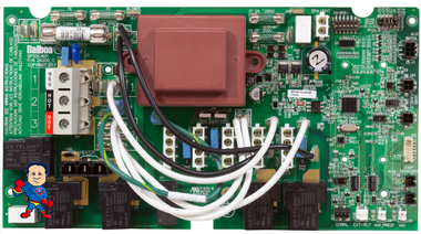 PC Board, Balboa, BP501G3,  (2) Pump System, 4 Pin Molex Style Connector
