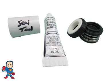 Spa Hot Tub Pump Seal for 1.5HP 6500-357 48WUA1501C Pump that fits Intertek 2009+ Jacuzzi®  Premium or Sundance®