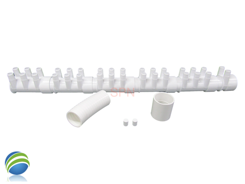 Water Manifold, Base Kit,  2" with (32) 3/4" Outputs & Coupler Video How To