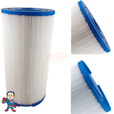 Sundance Spa, Cartridge, 65sqft, Castle Closed top, 2-1/16"Hole, 7-1/2" Wide, 14-3/4" Tall