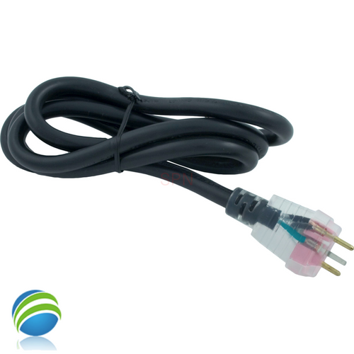 Power Cord - Pump # 2, Single Speed, Molded Pink, 8 Ft - Original Lit Model