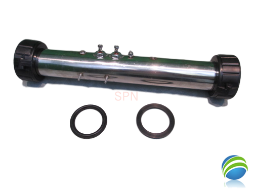 Gecko S-Class Flo Thru Heater Assembly, 15", 5.5 KW, 2"