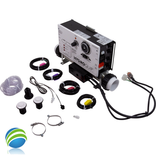 HydroQuip Air Slide Control System Kit, 2 Pumps and Blower, 5.5 KW Heater