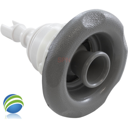 Waterway 3-3/8" Poly Storm Thread-In Jet, Gray, 5 Scallop