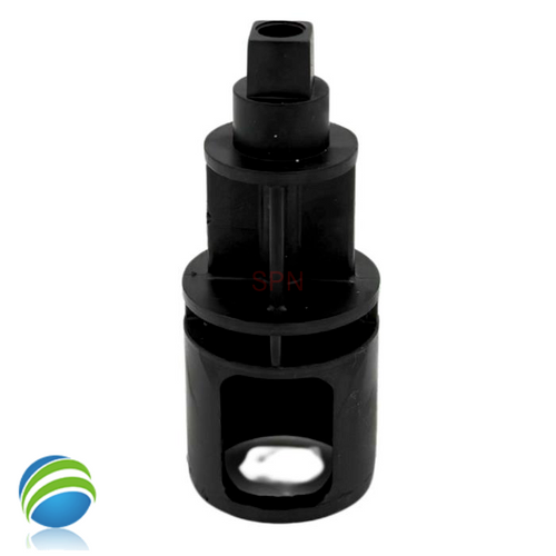 Diverter Stem, Waterway Single Side Outlet, 1" Top Access  Diverter Valve