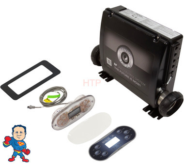 Control Retrofit Kit Balboa BP7, 2 Pump, Pump 3/Blower ,Ozone ,Light, 5.5kW, 115v/230v, with TP600 Topside