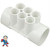 Water Manifold (6) 3/4" Slip Ports Flow Thru 2" Slip x 2" Slip