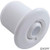 Wall Fitting, BWG/HAI Hydro Jet, 2-3/8"hs, w/o Nut, Long,Wht