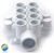 Manifold, 3/4" Slip, 8 Port, Flow Thru, 1-1/2" Slip x 1-1/2" Spigot/Street