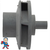 Impeller, D, Waterway, HiFlo, Side Discharge, 1.5hp, Hi-Flo, Hi-Flow