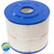 Vita Spa Filter, Cartridge, 50sqft, 1-7/8"ot, 2-3/8"ob w/slot, 8-1/2", 7-1/4"