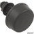Air Button, Herga, Mushroom, 13/16"hs, 2"fd, Thd, Black