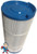 Sundance Spa, Filter, Cartridge, 125sqft, Crown Style, 2-1/2" Hole Size One End Only, 8-1/2" Wide, 18" Long