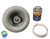 Nordic Hot Tub Retrofit 5 1/4" Jet with Glue Kit Gray Large VSR Spa