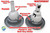 5 Pack Waterway Hot Tub Jet Part 5" to 5 1/2" Repair Diffuser Video How to Spa