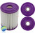 Artesian, Resort Series, Filter, Cartridge,  6 sqft, 1-7/8" Hole, 2" male pipe thread , 6" Wide, 7" Tall