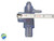 Flow Switch Tee Housing, Sundance and Jacuzzi Premium Replacement, 3/4" Barb x 3/4" Barb x 3/8" Barb