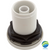 HydroAir 1/2" Top Draw Air Control Valve, White - Bottom