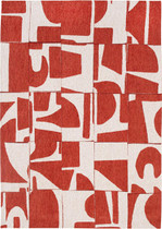 Louis De Poortere CRAFT COLLECTION PAPERCUT 9364 RUST Louis De Poortere CRAFT COLLECTION PAPERCUT 9364 RUST