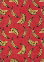 Louis De Poortere POP COLLECTION Banana 9392 Miami Red Louis De Poortere POP COLLECTION Banana 9392 Miami Red