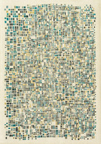 Louis De Poortere GALLERY COLLECTION CUBIK 2096 MIDNIGHT 