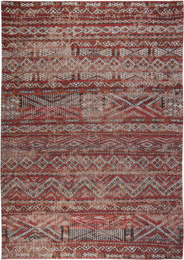 Louis De Poortere KILIM ANTIQUARIAN COLLECTION 9115 FEZ RED