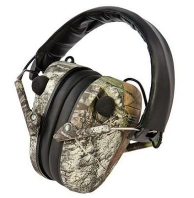 Caldwell EMax Low Profile Electronic Hearing Protection, Mossy Oak Break Up 487200 The