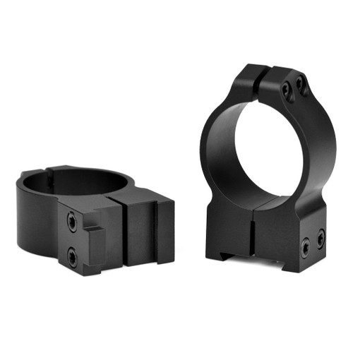 Warne CZ550 Fixed 30mm High Matte Rings - 15BM