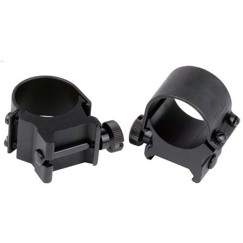 Weaver Detachable Top Mount 1" Rings, Low, Matte - 49040