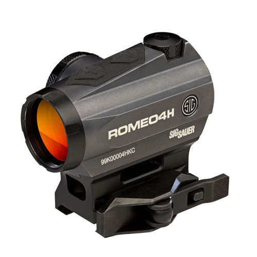 Sig Sauer Romeo4H 1x20 Green Horsehoe Dot, Black Sight - SOR43013 Sig Sauer Romeo4H 1x20 Green Horsehoe Dot, Black Sight - SOR43013