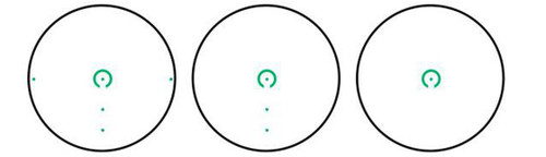 Sig Sauer Green Horseshoe Dot Reticle Sig Sauer Green Horseshoe Dot Reticle