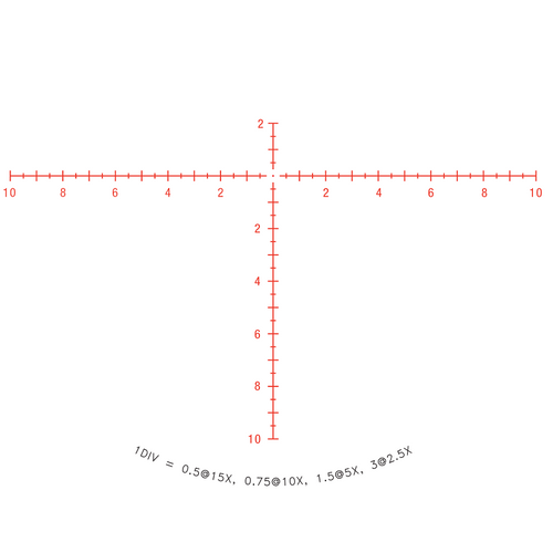Trijicon Credo 2.5-15x56 Red MRAD Center Dot Reticle Trijicon Credo 2.5-15x56 Red MRAD Center Dot Reticle