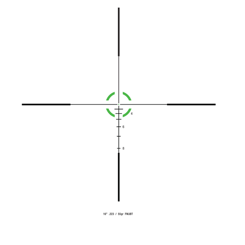 Trijicon Credo 1-6x24 Green BDC Segmented Circle Reticle Trijicon Credo 1-6x24 Green BDC Segmented Circle Reticle