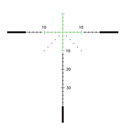 Trijicon Credo HX 2.5-10x56 Green MOA Precision Hunter Reticle Trijicon Credo HX 2.5-10x56 Green MOA Precision Hunter Reticle