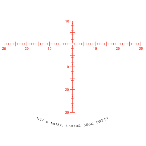 Trijicon Credo HX 2.5-15x42 Red MOA Center Dot Reticle Trijicon Credo HX 2.5-15x42 Red MOA Center Dot Reticle