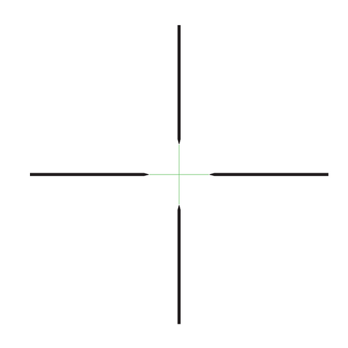 Trijicon Credo HX 1-4x24 Green Duplex Reticle Trijicon Credo HX 1-4x24 Green Duplex Reticle