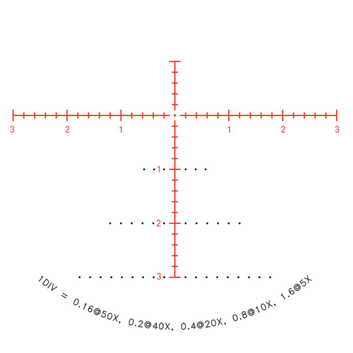 Trijicon Tenmile 5-50x56 Red/Green MRAD Long Range Reticle Trijicon Tenmile 5-50x56 Red/Green MRAD Long Range Reticle
