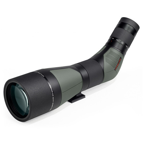 Athlon Ares Gen2 20-60x85 UHD Angled Spotting Scope, Dark Green